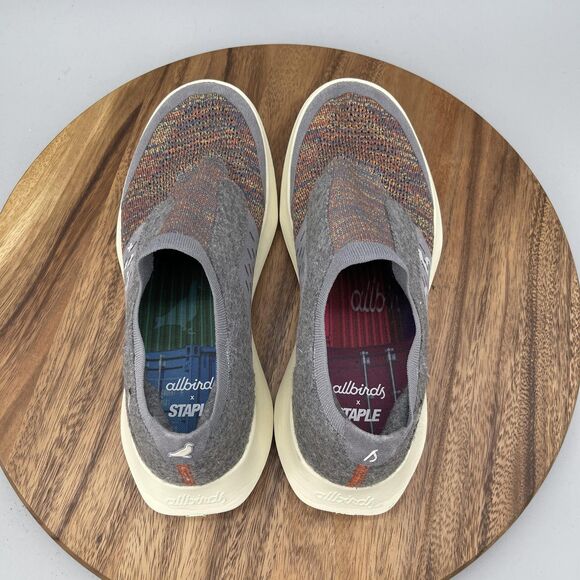 Allbirds X STAPLE Slip-On Shoes Mens Size 10 10.5 Gray Wool Comfort Sneakers main image 6